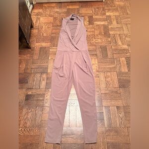 Chic taupe Sleeveless Jumpsuit